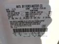 YZ: Oxford White 2012 Ford F150 FX4 SuperCab 4x4 Color Code