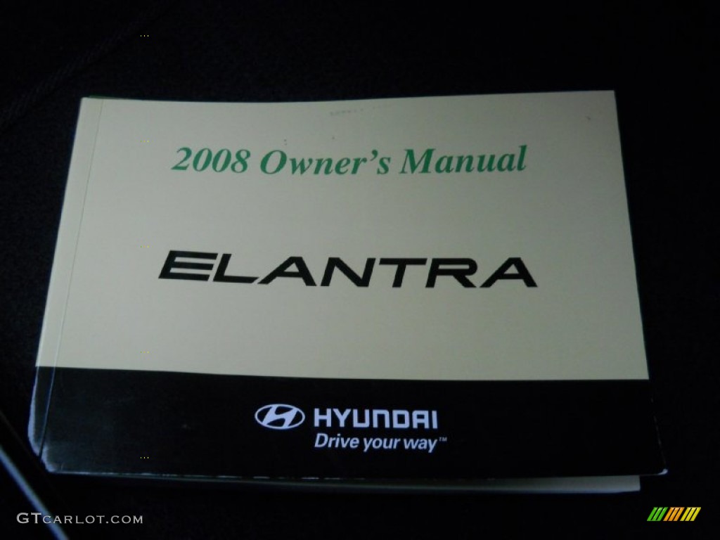 2008 Elantra SE Sedan - QuickSilver Metallic / Gray photo #21