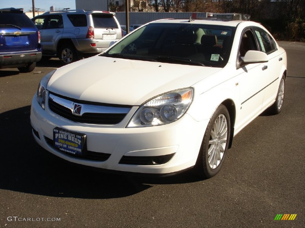 Cream White 2007 Saturn Aura XR Exterior Photo #56958048