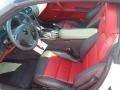 Red/Ebony Interior Photo for 2012 Chevrolet Corvette #56958698
