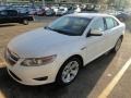 2012 White Platinum Tri-Coat Ford Taurus SEL  photo #8