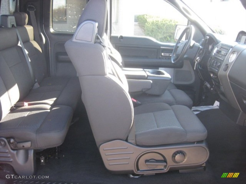 2005 F150 FX4 SuperCab 4x4 - Dark Shadow Grey Metallic / Black photo #2