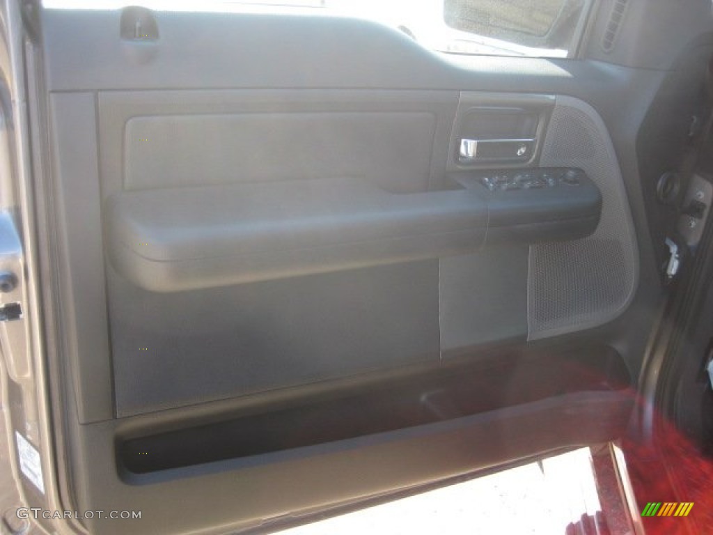 2005 F150 FX4 SuperCab 4x4 - Dark Shadow Grey Metallic / Black photo #21