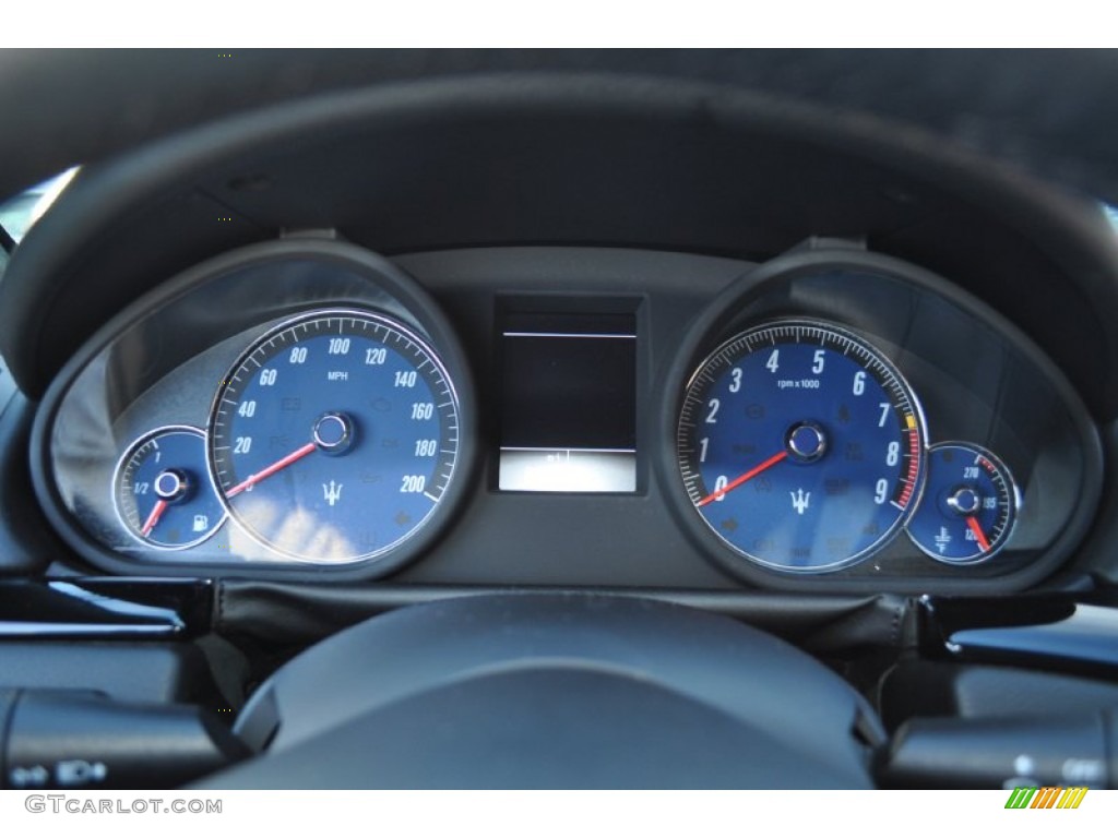 2009 Maserati GranTurismo S Gauges Photo #56960105