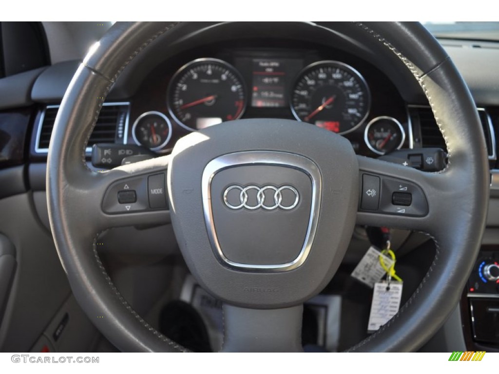 2006 Audi A8 4.2 quattro Platinum Steering Wheel Photo #56960357