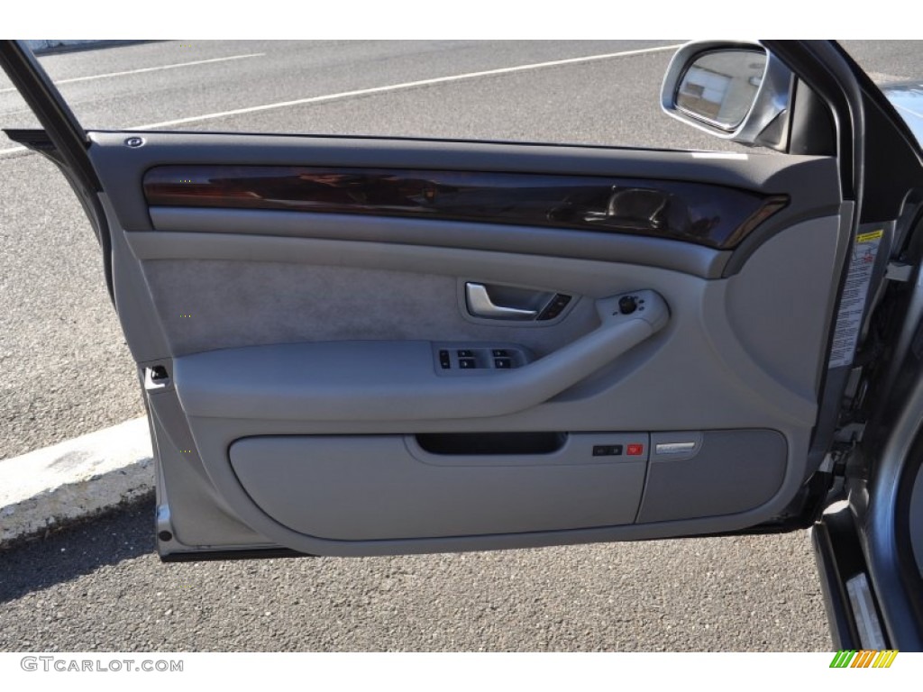 2006 Audi A8 4.2 quattro Platinum Door Panel Photo #56960459