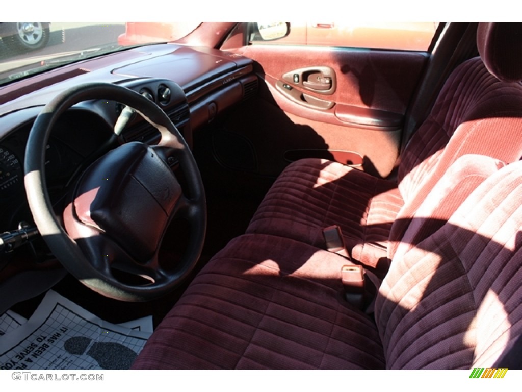 Burgundy Interior 1998 Chevrolet Lumina Standard Lumina Model Photo #56960693