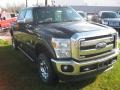 2012 Black Ford F350 Super Duty Lariat Crew Cab 4x4  photo #3