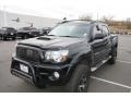 2010 Black Sand Pearl Toyota Tacoma V6 SR5 TRD Sport Double Cab 4x4  photo #2