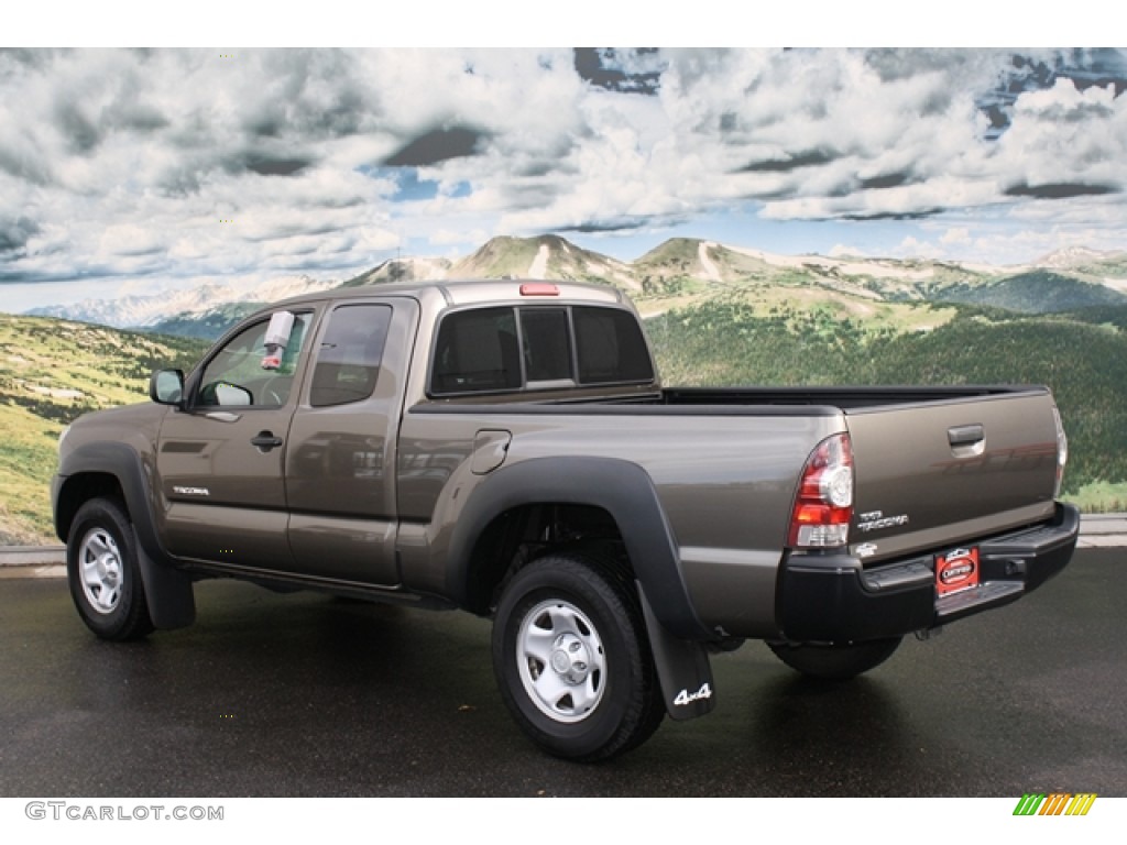 2009 Tacoma Access Cab 4x4 - Pyrite Brown Mica / Graphite Gray photo #2