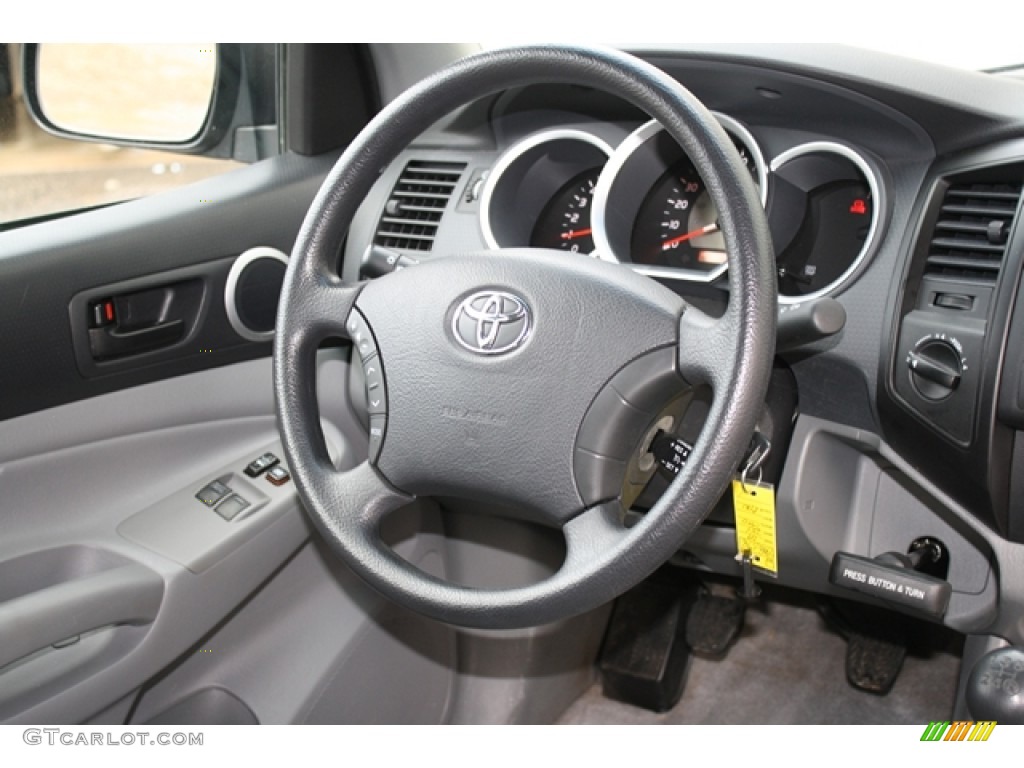2009 Tacoma Access Cab 4x4 - Pyrite Brown Mica / Graphite Gray photo #15