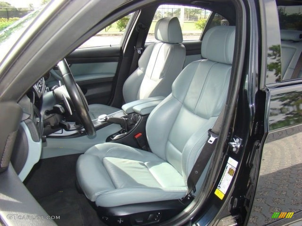 Silver Novillo Leather Interior 2008 BMW M3 Sedan Photo #56961242