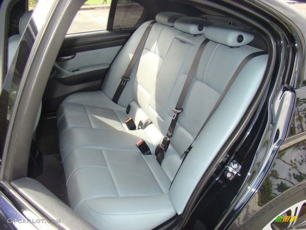 Silver Novillo Leather Interior 2008 BMW M3 Sedan Photo #56961356