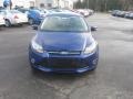 2012 Sonic Blue Metallic Ford Focus Titanium Sedan  photo #2