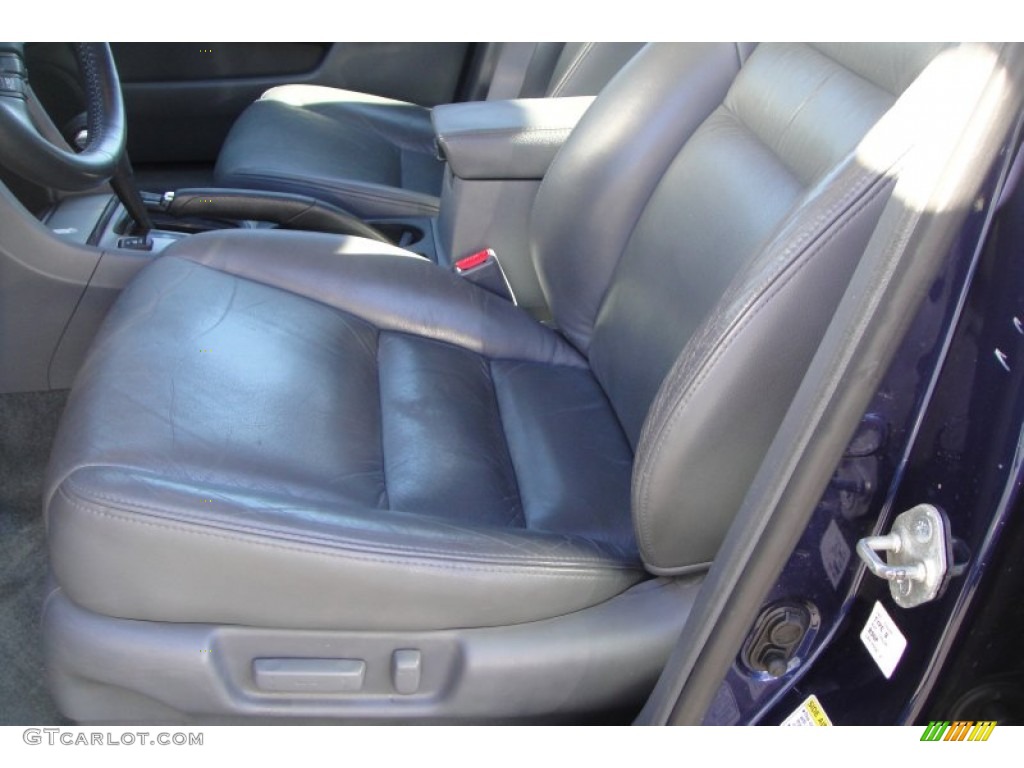 2003 Accord EX V6 Sedan - Eternal Blue Pearl / Black photo #9