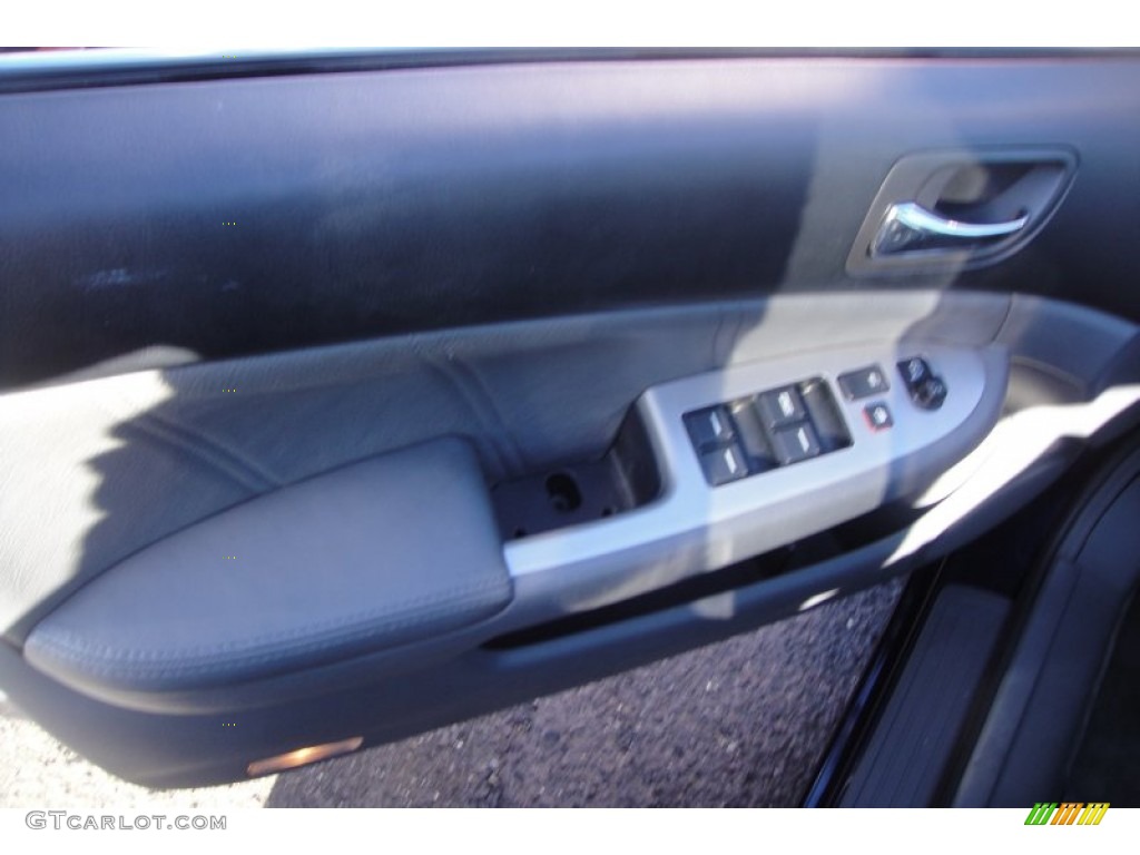 2003 Accord EX V6 Sedan - Eternal Blue Pearl / Black photo #10