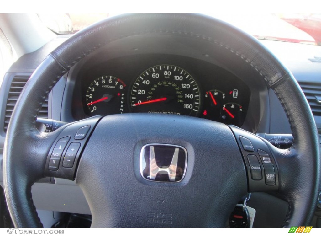 2003 Accord EX V6 Sedan - Eternal Blue Pearl / Black photo #11