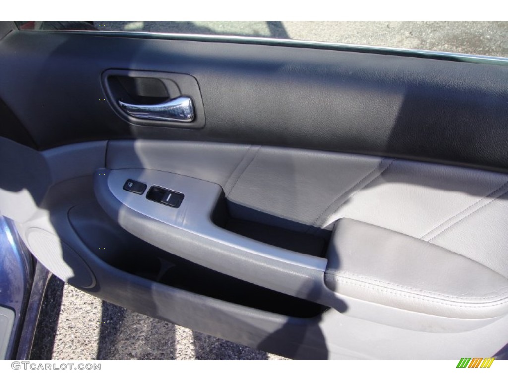 2003 Accord EX V6 Sedan - Eternal Blue Pearl / Black photo #16