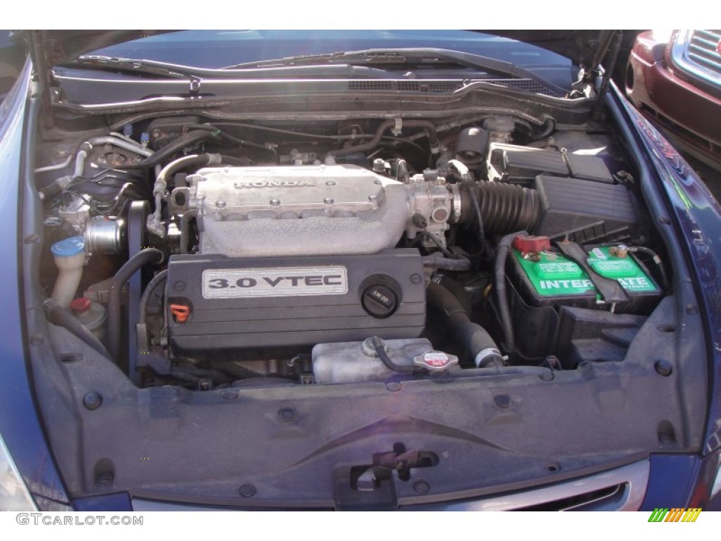 2003 Accord EX V6 Sedan - Eternal Blue Pearl / Black photo #27