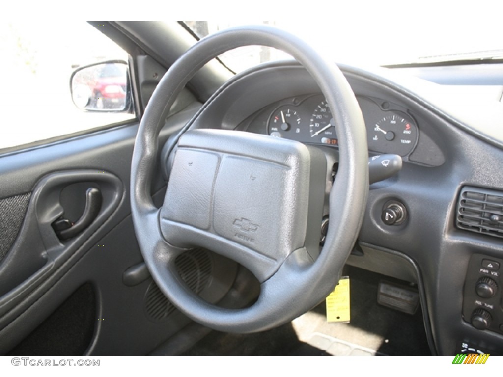 2001 Cavalier Coupe - Black / Graphite photo #13