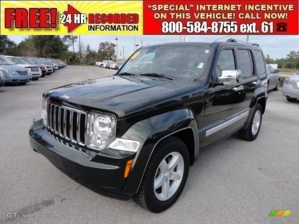 Natural Green Pearl Jeep Liberty