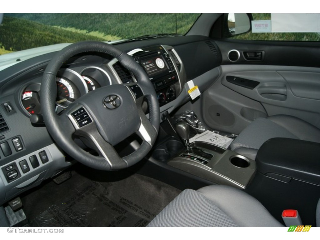 Graphite Interior 2012 Toyota Tacoma V6 TRD Sport Double Cab 4x4 Photo #56963906