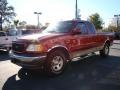 2002 Toreador Red Metallic Ford F150 XLT SuperCab  photo #4