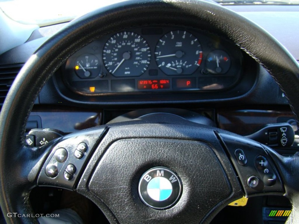 2000 3 Series 328i Coupe - Titanium Silver Metallic / Black photo #21