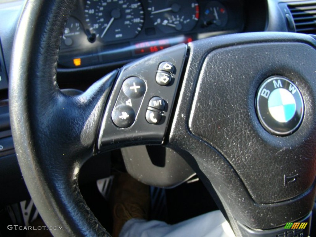 2000 3 Series 328i Coupe - Titanium Silver Metallic / Black photo #22