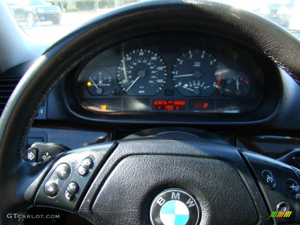 2000 3 Series 328i Coupe - Titanium Silver Metallic / Black photo #24