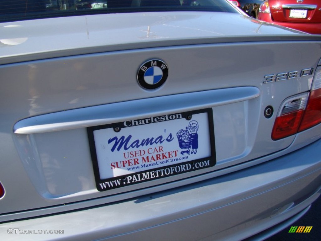 2000 3 Series 328i Coupe - Titanium Silver Metallic / Black photo #36