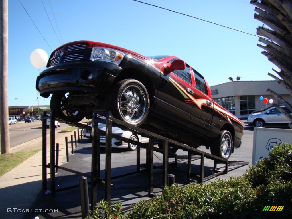 Flame Red Dodge Ram 1500