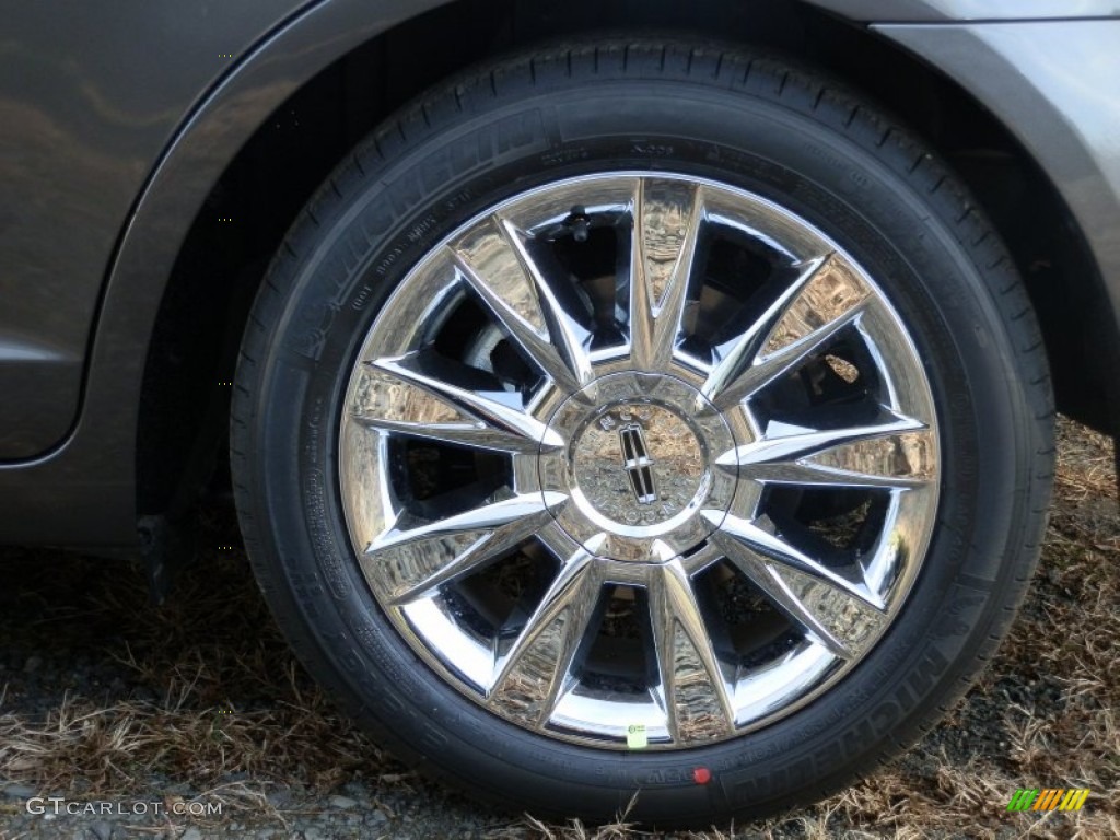 2012 MKZ AWD - Sterling Gray Metallic / Dark Charcoal photo #16