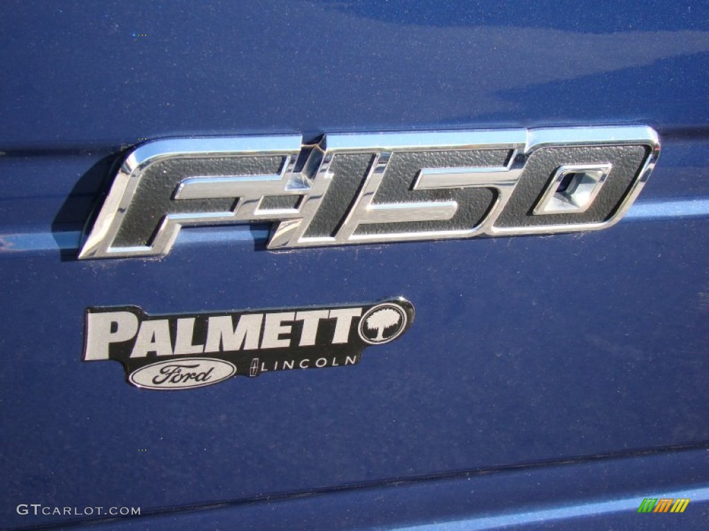 2009 F150 XLT Regular Cab - Dark Blue Pearl Metallic / Stone/Medium Stone photo #32