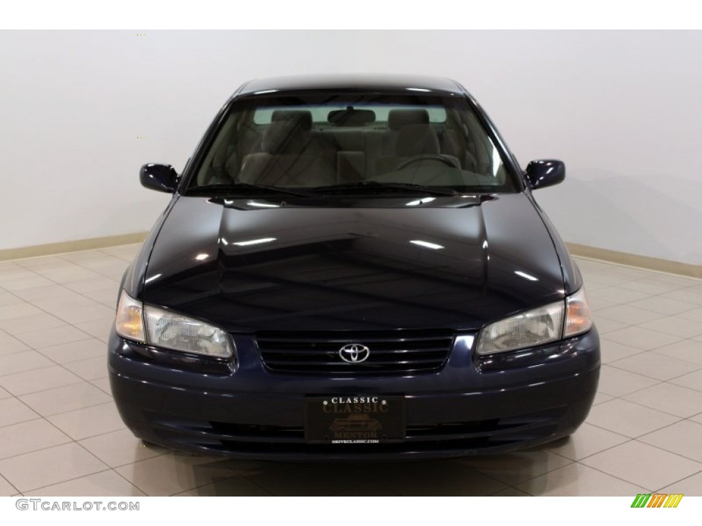 1997 Camry LE - Blue Velvet Pearl / Beige photo #2