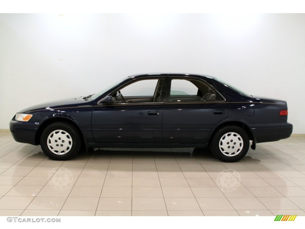 1997 Camry LE - Blue Velvet Pearl / Beige photo #4