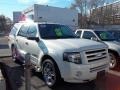2008 White Sand Tri Coat Ford Expedition Limited 4x4  photo #9
