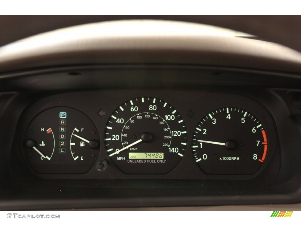 1997 Camry LE - Blue Velvet Pearl / Beige photo #12