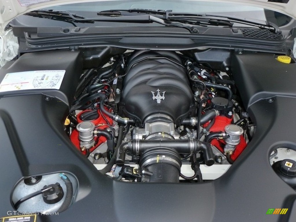 2012 Maserati GranTurismo S Automatic 4.7 Liter DOHC 32-Valve VVT V8 Engine Photo #56968070