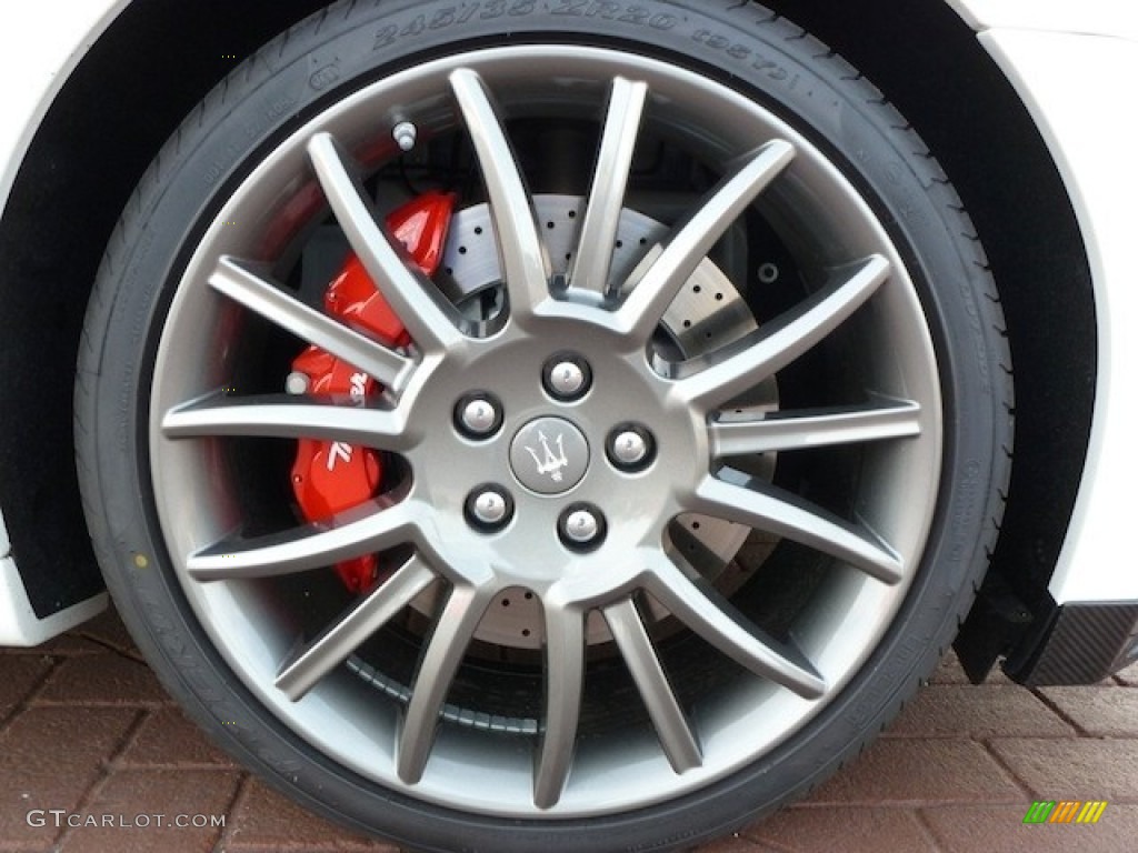 2012 Maserati GranTurismo S Automatic 20" Trident Alloy Wheel Photo #56968133