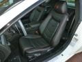 Drivers Seat in Black w/Red Stitching