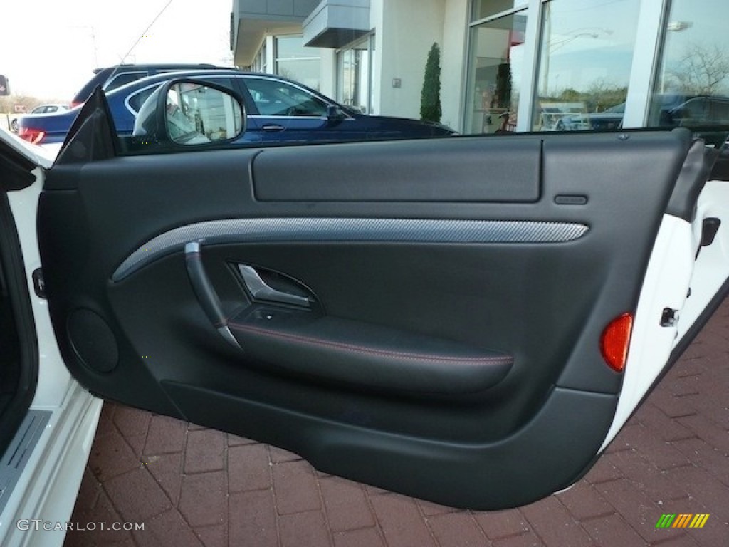 2012 Maserati GranTurismo S Automatic Nero Door Panel Photo #56968311