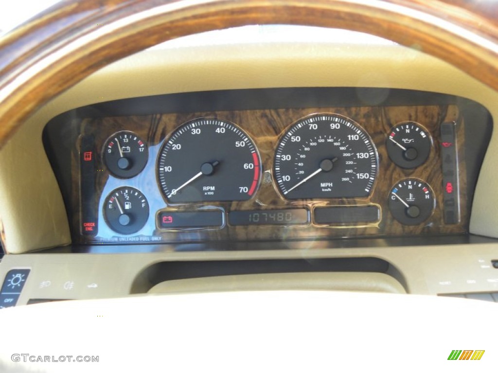 1997 Jaguar XJ XJR Gauges Photos