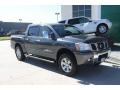 2006 Smoke Gray Nissan Titan LE Crew Cab 4x4  photo #2