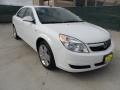 2009 Polar White Saturn Aura XE  photo #1