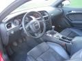 2008 Audi S5 Black Interior Prime Interior Photo