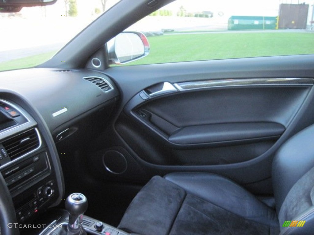 Black Interior 2008 Audi S5 4.2 quattro Photo #56971403