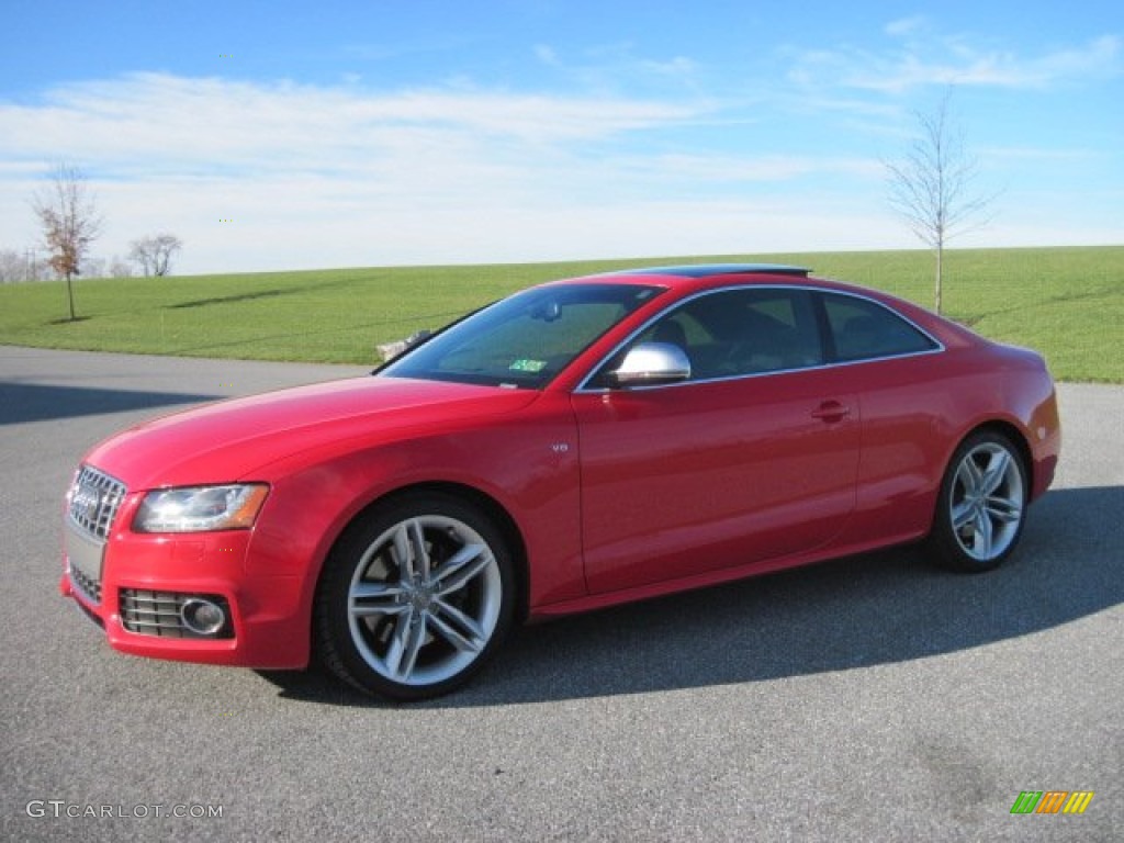 Brilliant Red 2008 Audi S5 4.2 quattro Exterior Photo #56971454