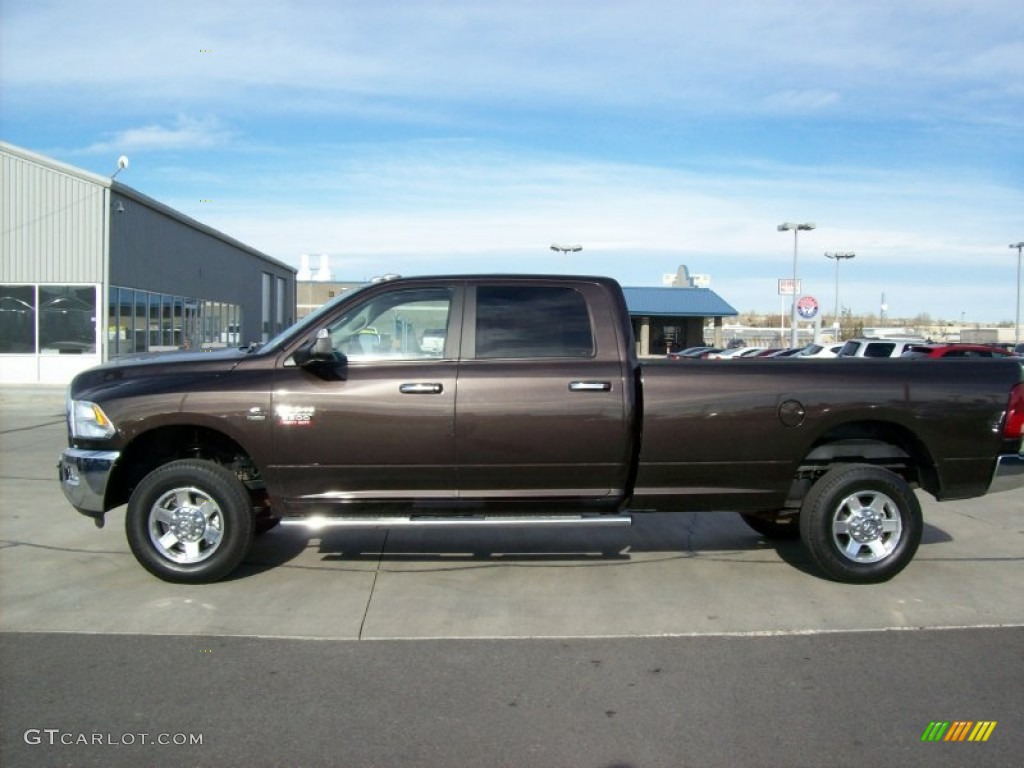 Rugged Brown Pearl 2010 Dodge Ram 3500 Big Horn Edition Crew Cab 4x4 Exterior Photo #56971637