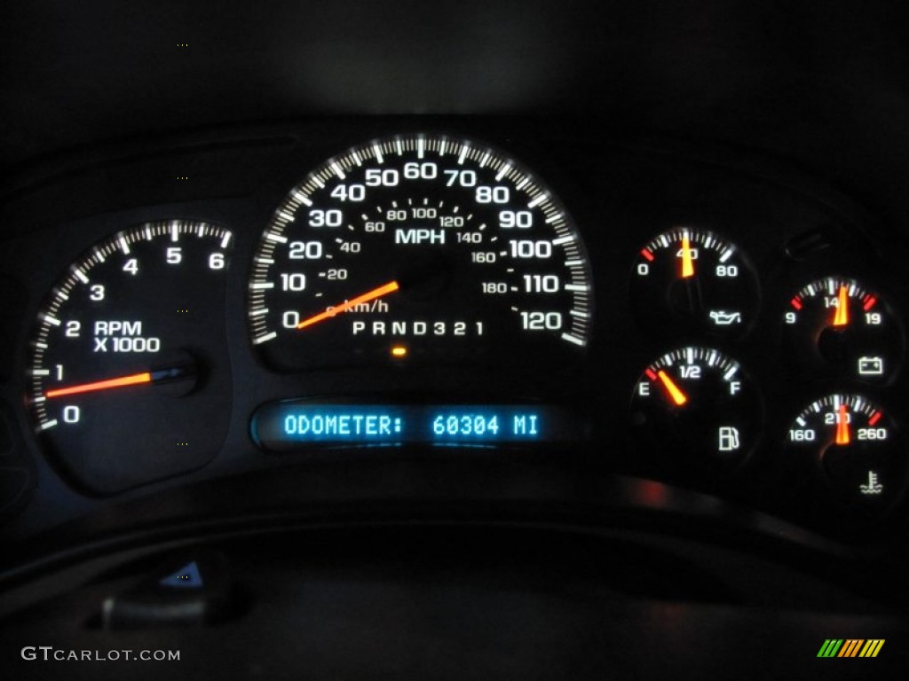 2007 Chevrolet Silverado 1500 Classic LT Extended Cab 4x4 Gauges Photo #56973923